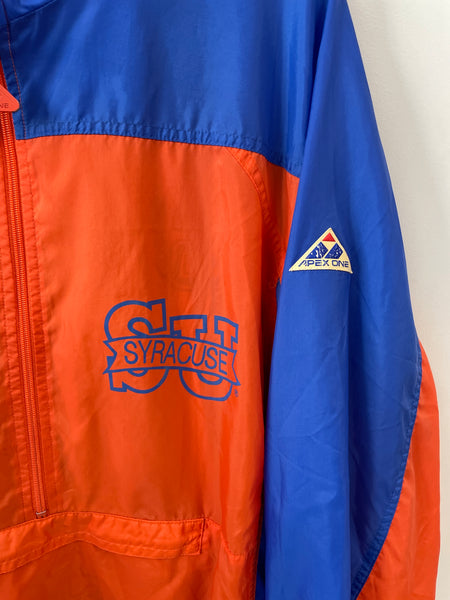 Vintage Syracuse Royal Blue and Orange Windbreaker Jacket L/XL J266