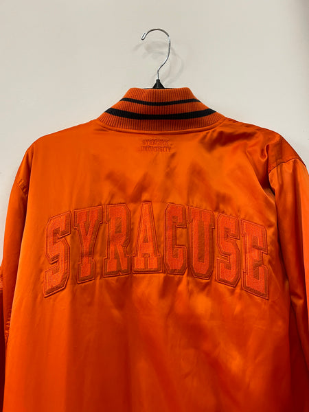 Orange Vintage Syracuse Bomber Jacket XL J279
