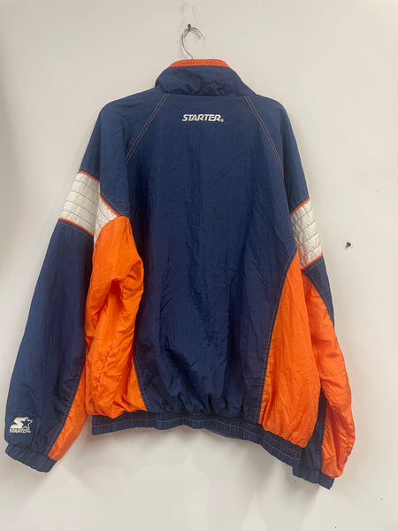 Vintage Starter Syracuse University Interlocking S Jacket J193