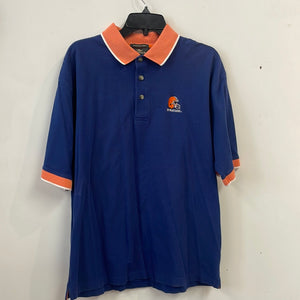 Vintage Syracuse Football Helmut Polo T-Shirt Large TS365