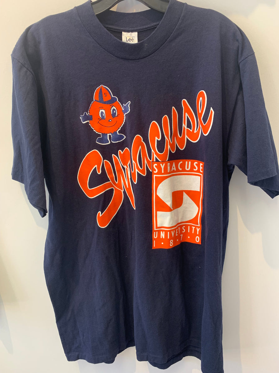 Vintage Navy Syracuse University Otto T Shirt XLarge Made in USA – Scholars  & Champs