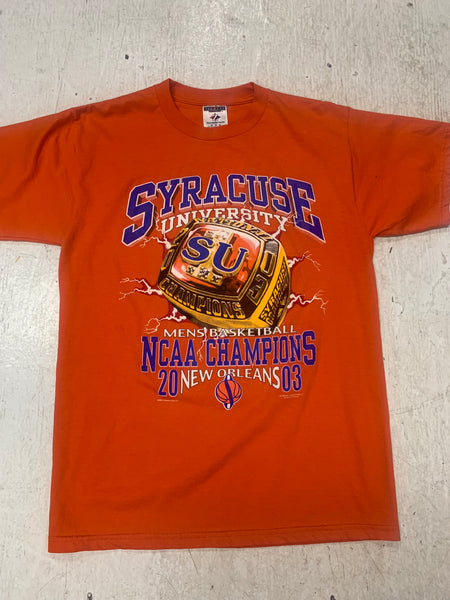 2003 Syracuse University NCAA Champions "Ring" T Shirt