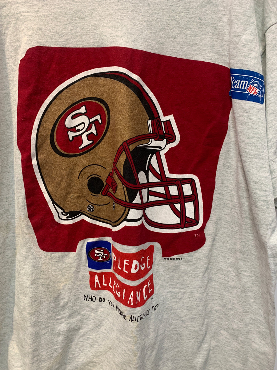 Vintage NFL San Francisco 49ers 1996 Tee Shirt Size 2XL