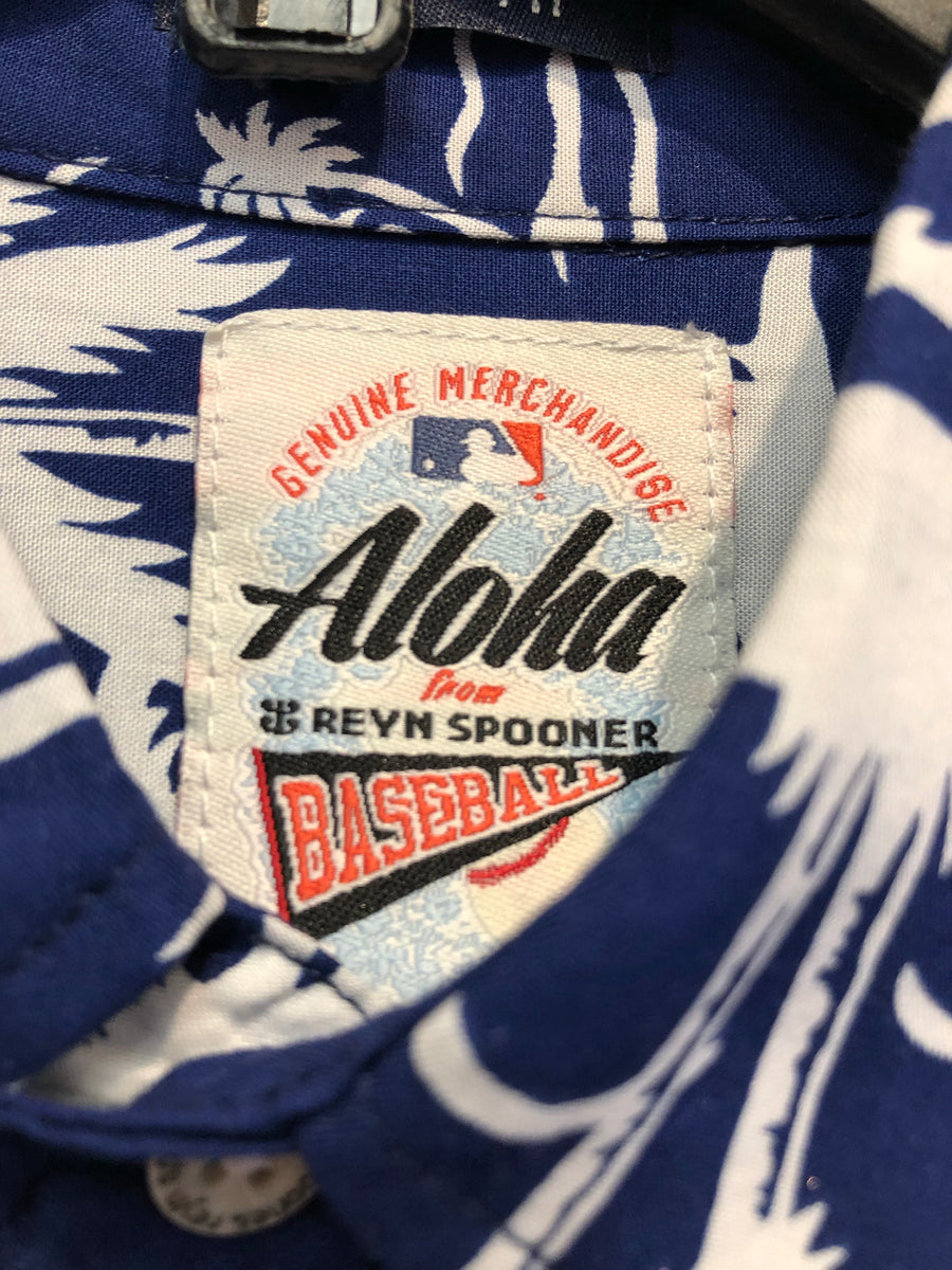 MLB NY YANKEES Aloha Reyn Spooner Button Up Hawaiian - Depop