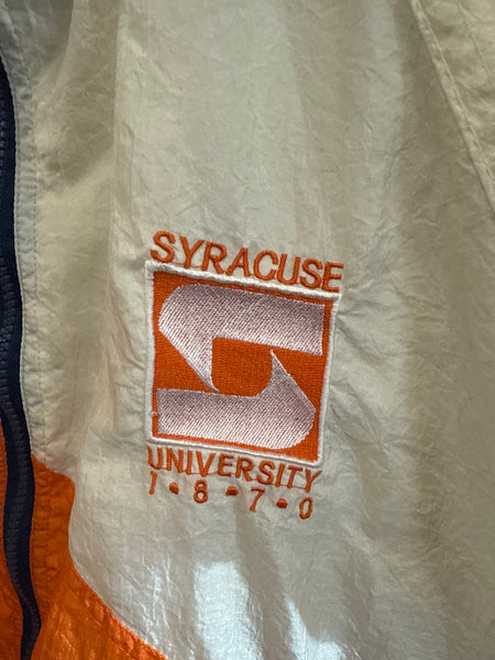 Vintage Swishy Syracuse University Splash Jacket L/XL J324
