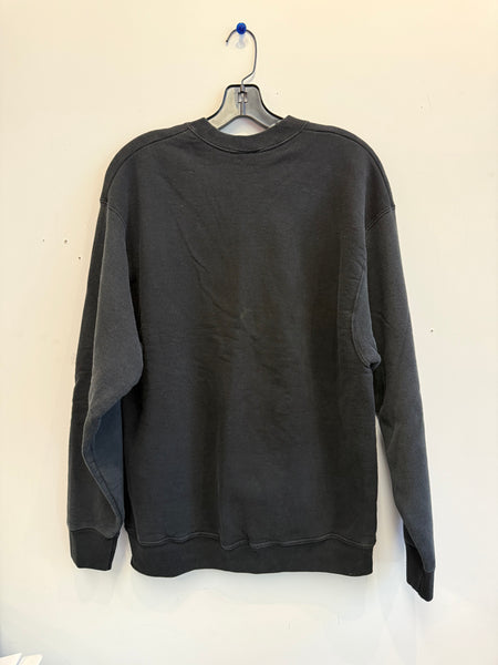 Vintage Black Syracuse University Seal Sweatshirt Large SS1174