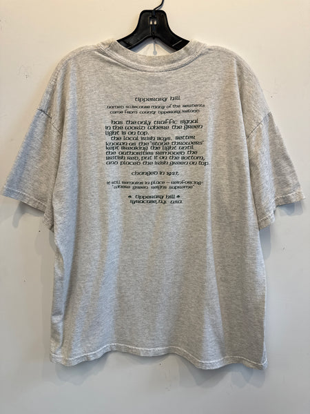 Vintage Tipp Hill Upside Down Traffic Light T Shirt XL