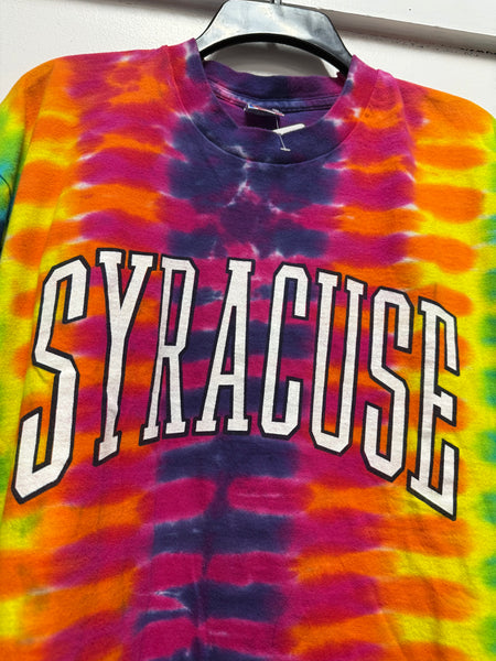 vintage 1990s Syracuse tie dye t shirt size xl ts777