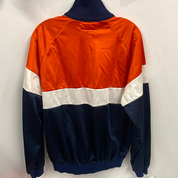 Vintage Orange and Blue Sugar Bowl Track Jacket Med J215
