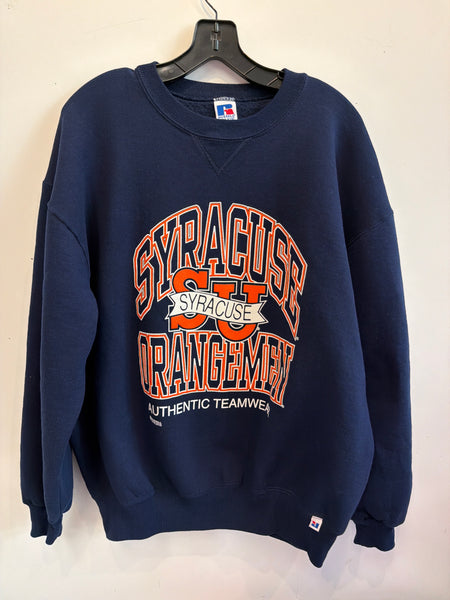 Vintage Syracuse Orangemen Sweatshirt w/ Banner Logo XL SS1224