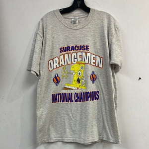 Vtg Rare 2003 Syracuse Champs Spongebob T Shirt M/L