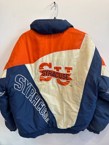 Vintage Syracuse University Full Zip Winter Jacket Large J441