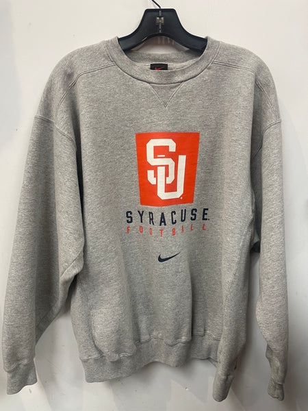 Vintage SU Football Nike Gray Sweatshirt M/L SS1045