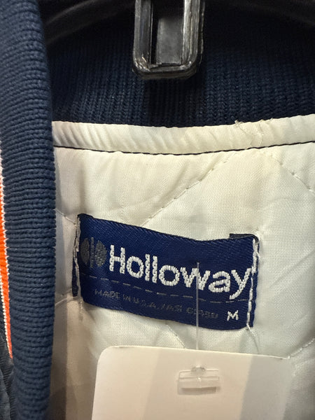 Vintage Satin Syracuse Orangemen Bomber Jacket Medium J327