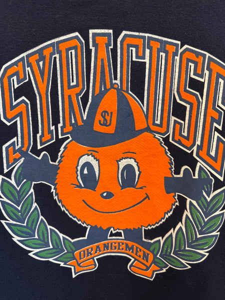 Vintage Syracuse University Orangemen Double Sided Otto and Banner Logo Sweatshirt M/L SS1209