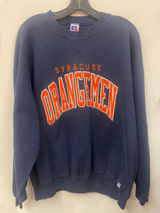 Syracuse Orangemen Stitched Sweatshirt in Navy Blue XL SS1041