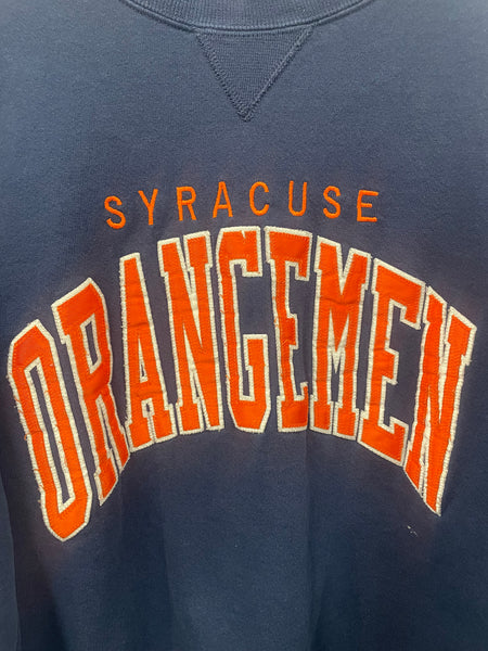 Syracuse Orangemen Stitched Sweatshirt in Navy Blue XL SS1041