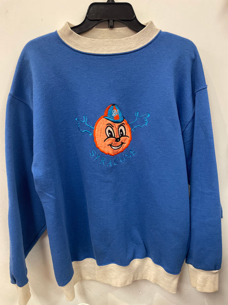 Vintage Royal Blue Otto Syracuse Sweatshirt M/L SS1013