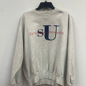 Vintage Gray Crewneck Syracuse Sweatshirt Med SS951
