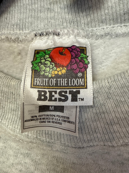 Vintage 1997 Tostitos Fiesta Bowl SU Football Sweatshirt Grey Med SS1114