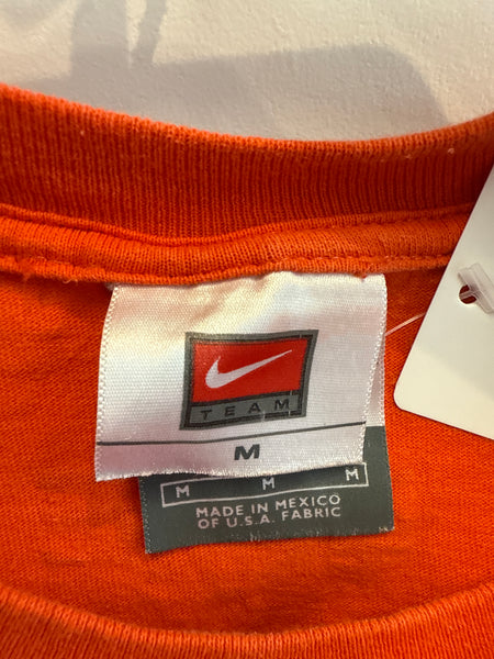 Vintage Nike Syracuse Orangemen Basketball T Shirt Medium TS562