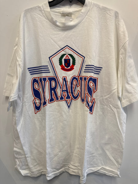 Vintage Syracuse Orangemen T Shirt 2XL TS578