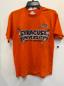 Vintage 80's  Syracuse University Orangemen T Shirt Large TS583