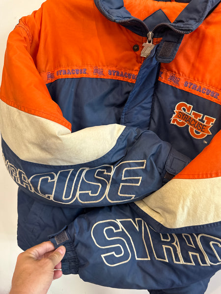 Vintage Syracuse University Full Zip Winter Jacket Large J441