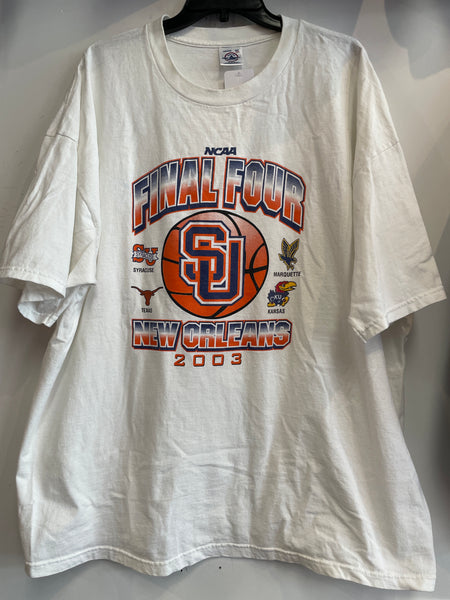 Vintage Syracuse Basketball 2003 Final Four T Shirt 3XL TS520