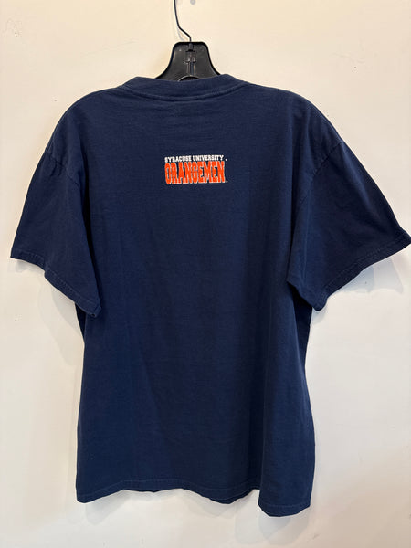 SU Orangemen Banner Logo T-Shirt Navy L TS626