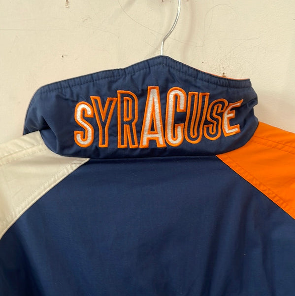 Vintage Stitched Syracuse Otto  1/4 Zip Jacket Small J255