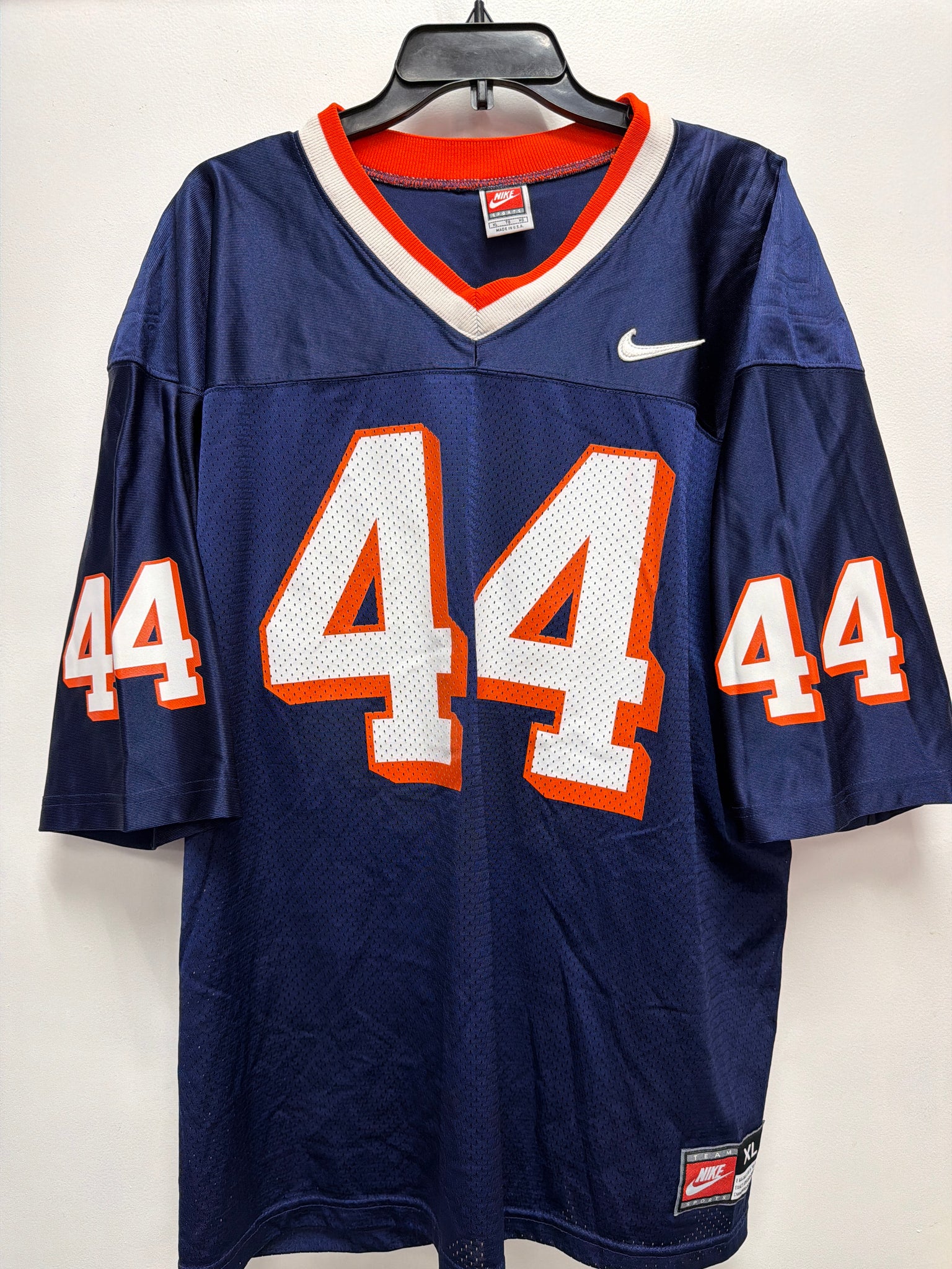 Vintage Nike 90's #44 Navy Football Jersey – Scholars & Champs