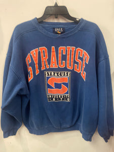 Vintage Blue Syracuse Crewneck L/XL SS1047