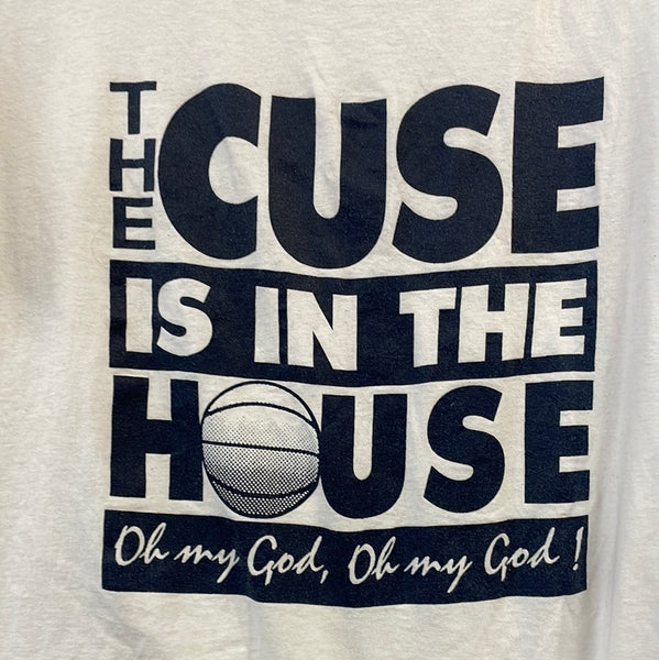 Vtg Cuse is in the House T Shirt L/XL