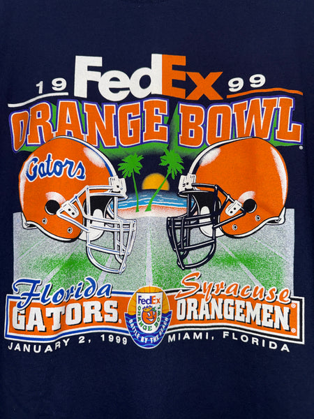 Vintage 1999 Syracuse Football Orange Bowl T Shirt 2XL TS663