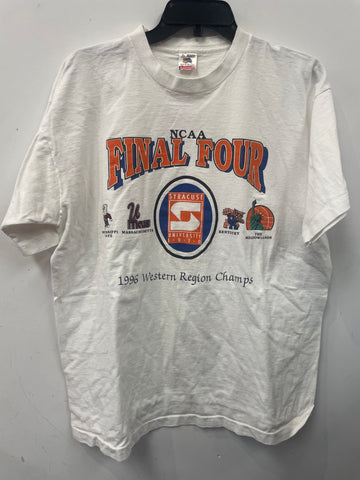 Vintage 1996 Final Four Syracuse Basketball T Shirt XL TS503