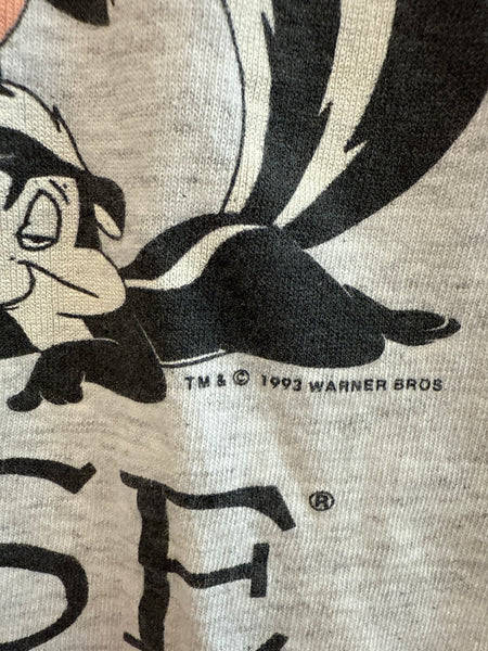 Vintage 1993 Syracuse Looney Tunes T Shirt S/M TS558