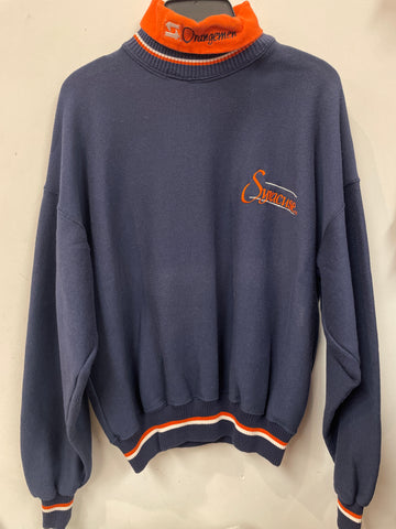 Vintage Syracuse Navy Blue Ringer Sweatshirt XL SS1022