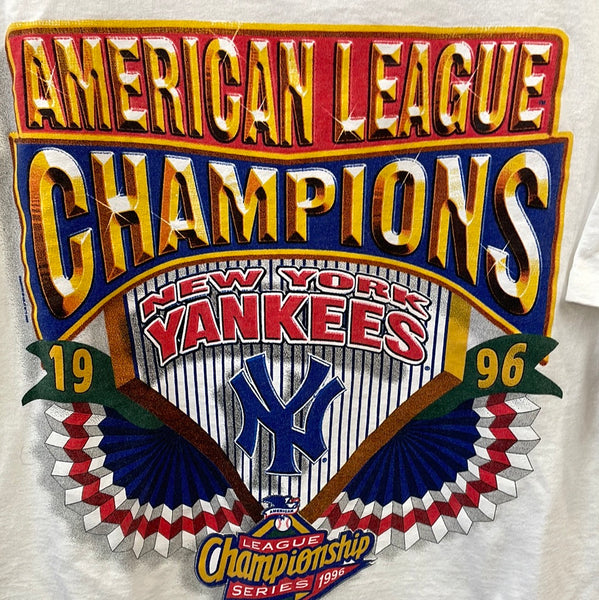 Vintage Yankees 1996 American League Champs T Shirt XL/2XL Y33