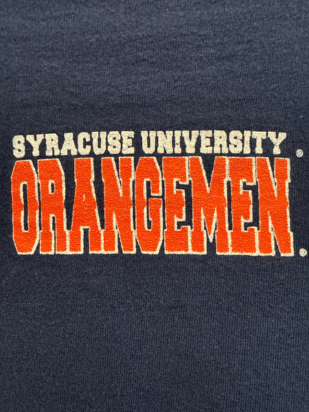 SU Orangemen Banner Logo T-Shirt Navy L TS626