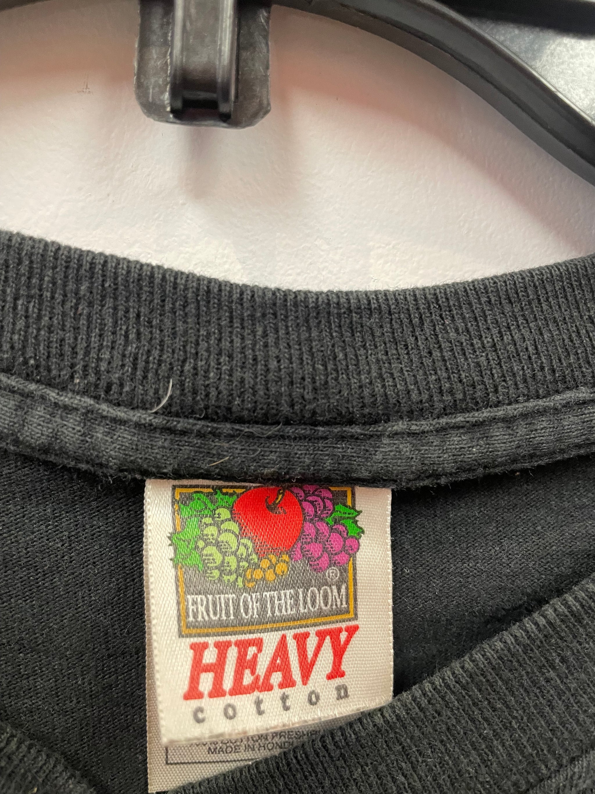 FRUIT OF THE LOOM / DINOSAUR Bar-B-Que/Tシャツ/L/コットン/BLK/プリント Vintage Dinosaur Bar-B-Que Black Long Sleeve Tee TS492 – Scholars