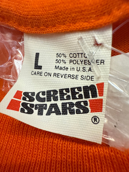 Vintage 80's  Syracuse University Orangemen T Shirt Large TS583