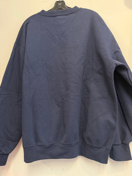 Vintage Navy Syracuse Basketball Crewneck XL/2XL SS1098