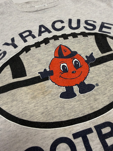 Vintage SU Football Otto S/S T-Shirt Grey S/M TS636