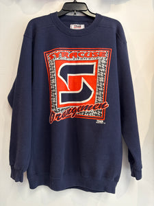 Vintage Syracuse Orangeman Oversized Logo Sweatshirt Large SS880