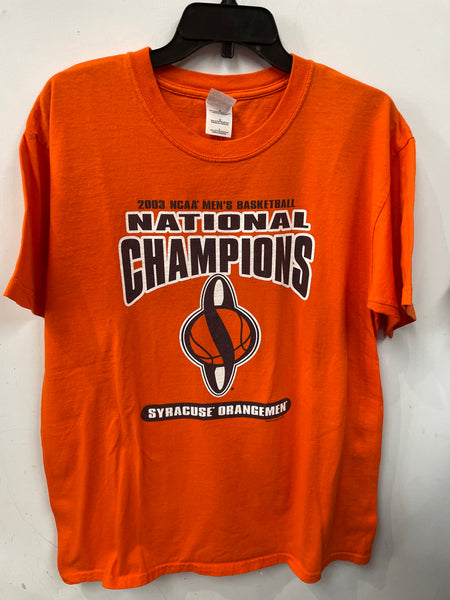 2003 NCAA Syracuse Champions T-Shirt Large TS496