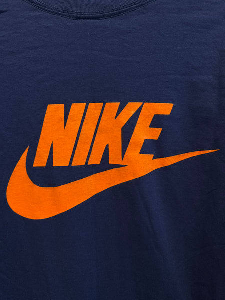Syracuse Basketball Camp Nike Gray Tag T-Shirt Navy L USA TS267