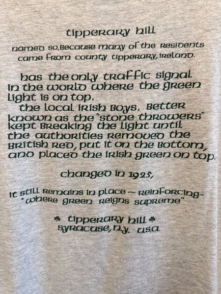 Vintage Tipp Hill Upside Down Traffic Light T Shirt XL