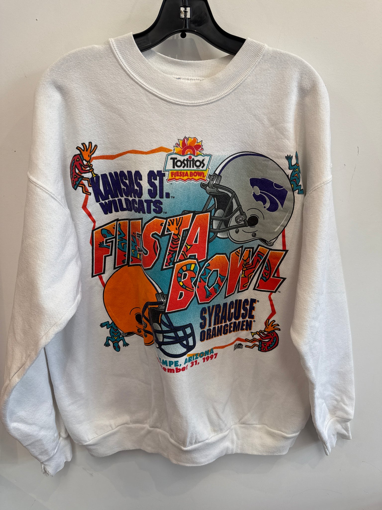 Vintage 1997 Fiesta bowl Syracuse Football Sweatshirt XL SS1144