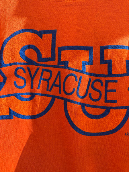 Vintage Syracuse Double-Sided Sweatshirt w/Otto Large SS1159